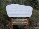PICTURES/Vultee Arch Trail - Sedona/t_Secret Mt Wilderness Sign.JPG